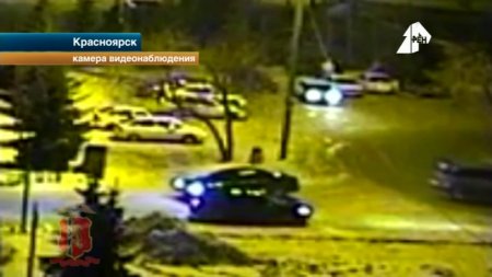 В Красноярске уличные автогонщики устроили дерзкие заезды вокруг памятников архитектуры  - (видео)