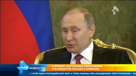Президент России провел переговоры с главой Армении  - (видео)