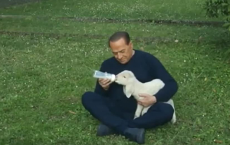 Берлускони призвал устроить вегетарианскую Пасху - (видео)