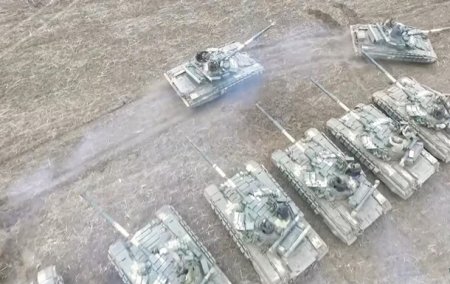Украина провела батальонные учения в зоне АТО - (видео)