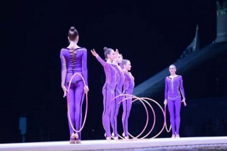 Украинские гимнастки – в тройке после первого вида в Баку - (видео)