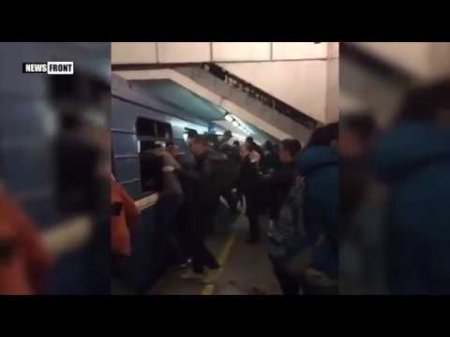 [18+] Срочно: взрыв в метро Санкт-Петербурга – видео с места трагедии  - (видео)