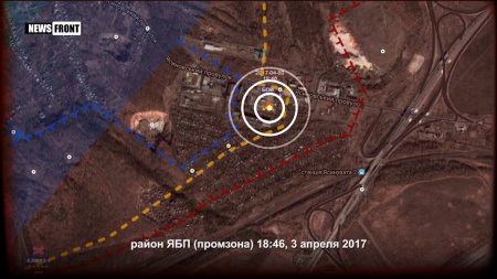 ДНР: Карта обстрелов Украиной в ночь на 4 апреля  - (видео)