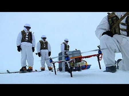 Экспедиция Минобороны испытала новую технику на Северном полюсе  - (видео)
