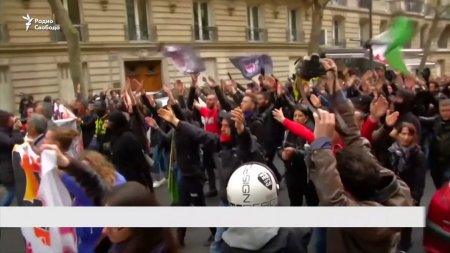 Марш против Ле Пен перерос в беспорядки  - (видео)