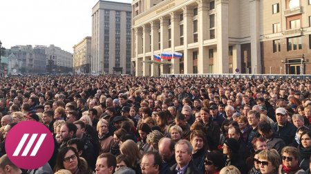 Митинги против террора в Москве и Петербурге. Спецэфир  - (видео)