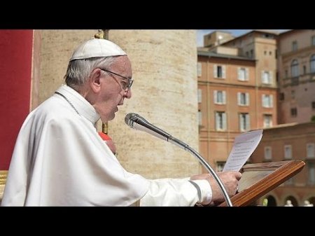 Папа Римский напомнил пастве о последнем теракте в Сирии  - (видео)