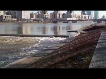 Парень утонул в районе набережной в Астане  - (видео)