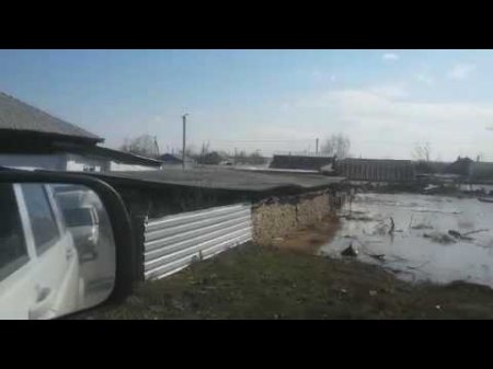 Подтопление в Акмолинской области  - (видео)