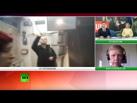 Прямой эфир RT в связи со взрывом в метро Санкт-Петербурга  - (видео)