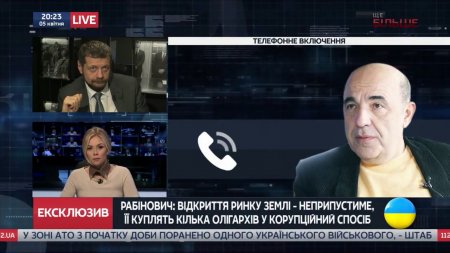 Рабинович: Продажа земли в сегодняшних условиях - это уничтожение Украины как государства  - (видео)