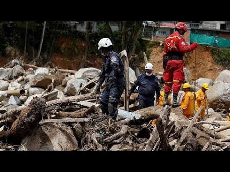 Растёт число жертв селевого потока в Колумбии  - (видео)