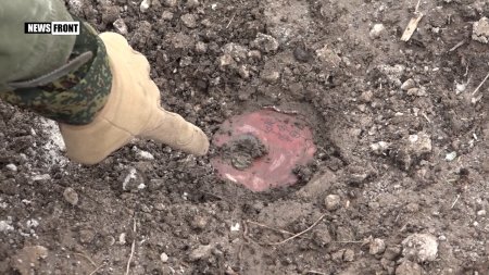 Саперы ЛНР обнаружили новые мины в районе подрыва машины ОБСЕ  - (видео)