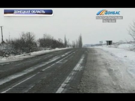 Синоптики прогнозируют в Донецкой области дождь с мокрым снегом  - (видео)