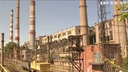 Славянская ТЭС остановилась из-за блокады поставок угля  - (видео)