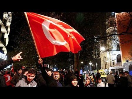 Турки в Европе любят Эрдогана даже больше, чем на родине  - (видео)