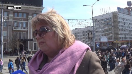 Участница событий вспоминает день провозглашения ДНР  - (видео)