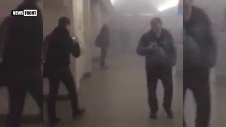 Взрыв в метро Санкт-Петербурга – первые кадры  - (видео)