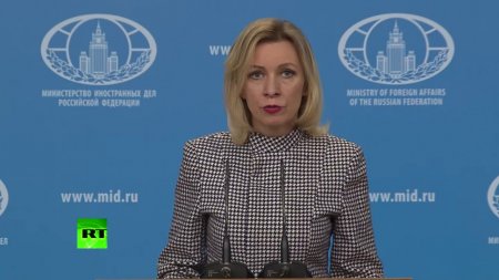 Заявление Марии Захаровой в связи с ракетным ударом США по Сирии  - (видео)