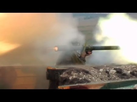 Огнемет «Шмель» выжигает укрытие «боевиков»: кадры конкурса «Белое солнце – 2017»  - (видео)