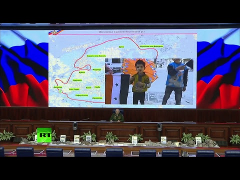 Брифинг Минобороны России по ситуации в Сирии  - (видео)