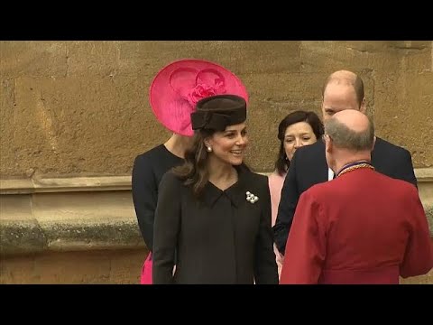 Герцогиня Кейт родила сына  - (видео)