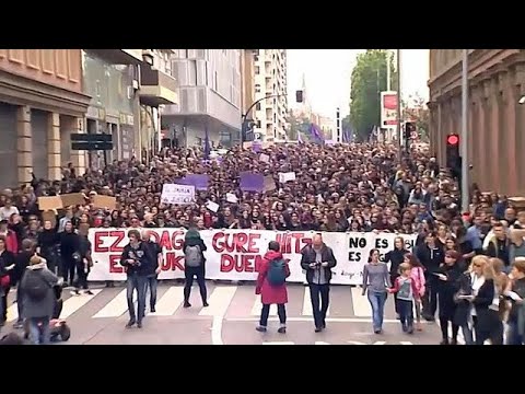 Испанки борются за право не быть изнасилованной  - (видео)
