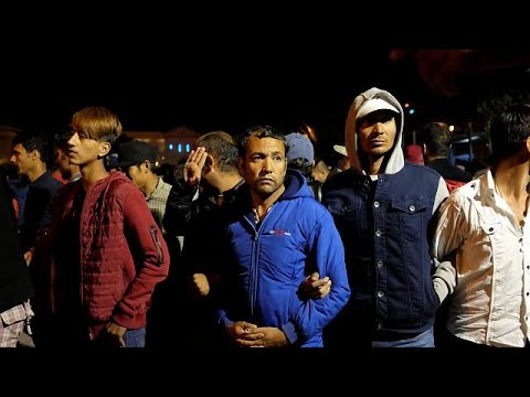 Лесбос: столкновения между мигрантами и греческими националистами…  - (видео)