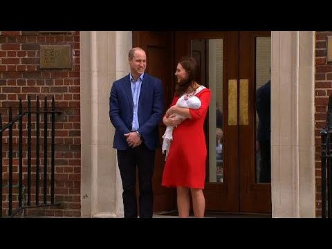 Луи Артур Чарльз - имя новорожденного британского принца  - (видео)