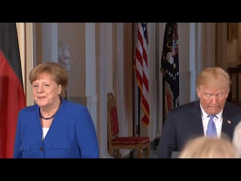Меркель-Трамп: об Иране, стали и России  - (видео)