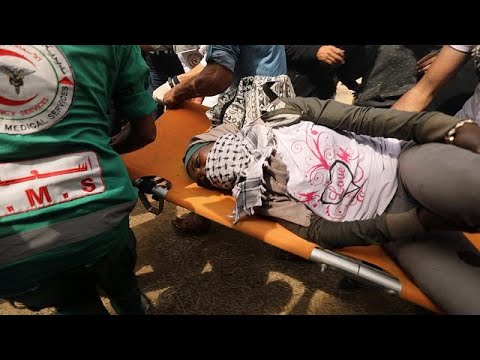На границе сектора Газа и Израиля погибли 4 палестинца  - (видео)
