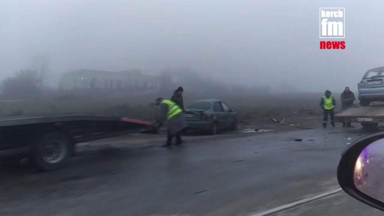 На Керченской трассе в аварии погиб водитель  - (видео)