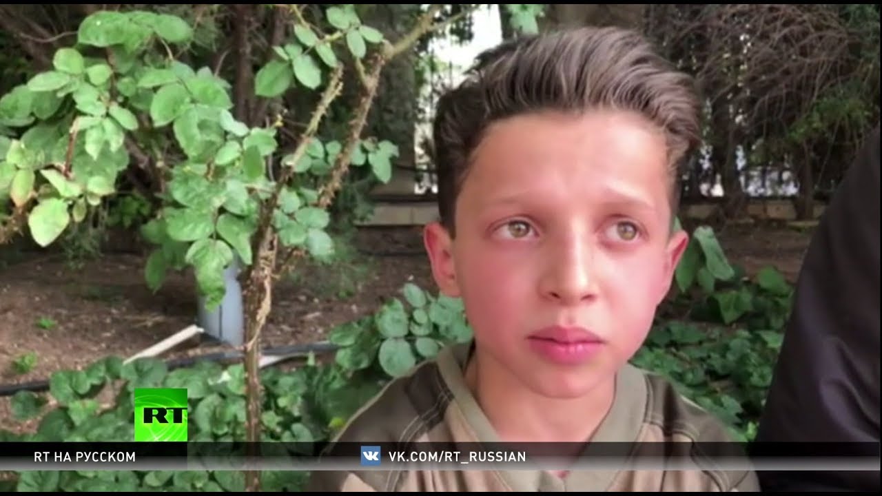 Постановочная химатака от «Белых касок»: 11-летний сириец рассказал о съёмках в сирийской больнице  - (видео)