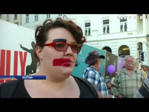 Протесты в Венгрии: тысячи человек требуют пересчета голосов на выборах  - (видео)