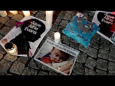 Смерть малыша Элфи Эванса  - (видео)