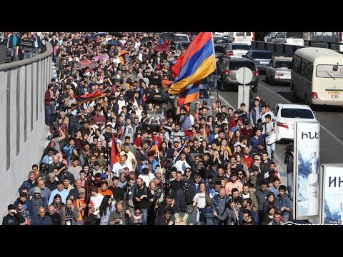 В Ереване - акция гражданского неповиновения / Новости  - (видео)