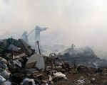 В Днепре на мусорном полигоне произошел пожар - «Видео - Украина»