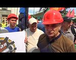 Протест шахтеров Луганщины и Донетчины в столице: подробности - «Видео - Украина»