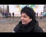 В Рубежном открыли мурал против насилия - «Видео - Украина»