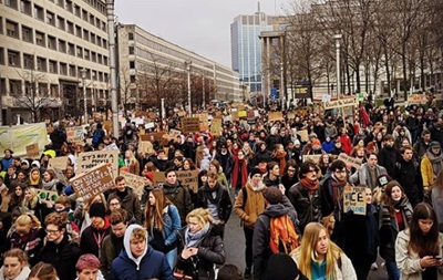 В Бельгии проходит марш в защиту климата - (видео)
