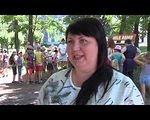 В Лисичанске для детей организовали праздник с необычными аттракционами - «Видео - Украина»