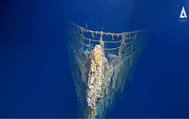 Титаник показали спустя 107 лет после катастрофы - (видео)