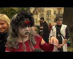 Ежегодный «Парад Зомби» прошел в столице - «Видео - Украина»