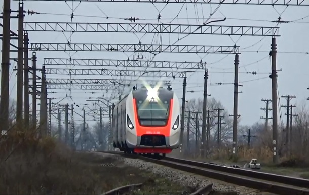 Появилось видео испытания украинского поезда - (видео)