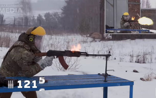 На видео показали, как загорелся РП Калашникова - (видео)