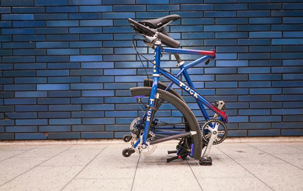 Изобретен велосипед со складными колесами - (видео)