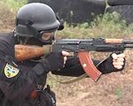 Лучшее отделение и лучший стрелок из автоматического оружия определены в батальоне полиции особого назначения - «Видео - Украина»