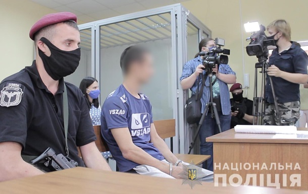 Суд арестовал трех подозреваемых в ограблении автомобиля Укрпочты - (видео)