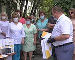 Очередной груз с медицинским оборудованием прибыл на Луганщину - «Видео - Украина»